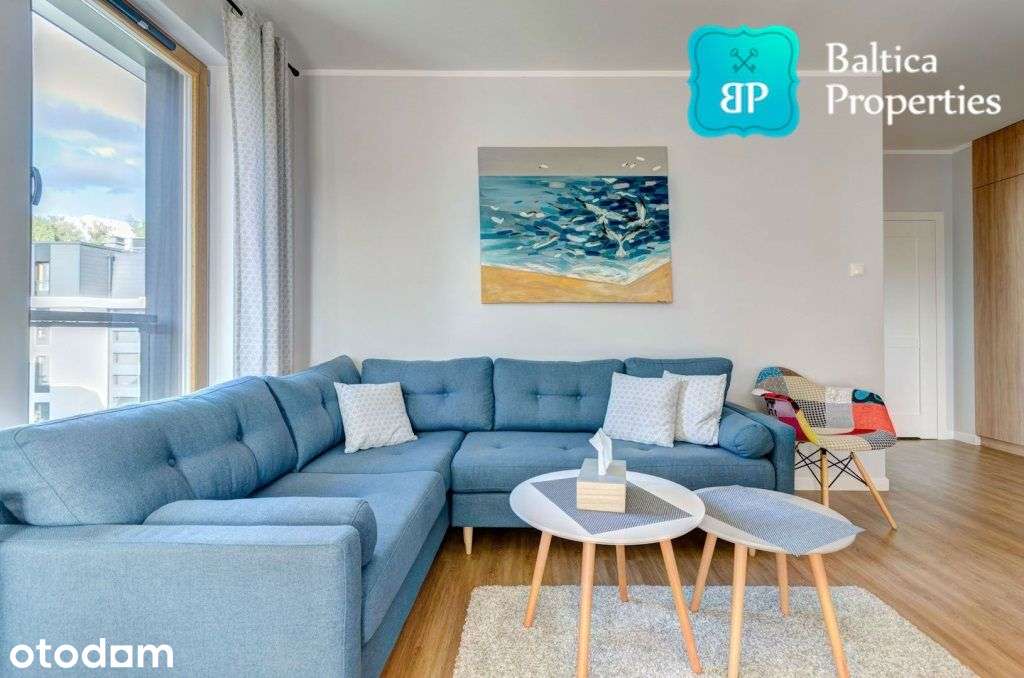 Piękny 3-Pok Apartament Jelitkowo + Garaż + Fitnes