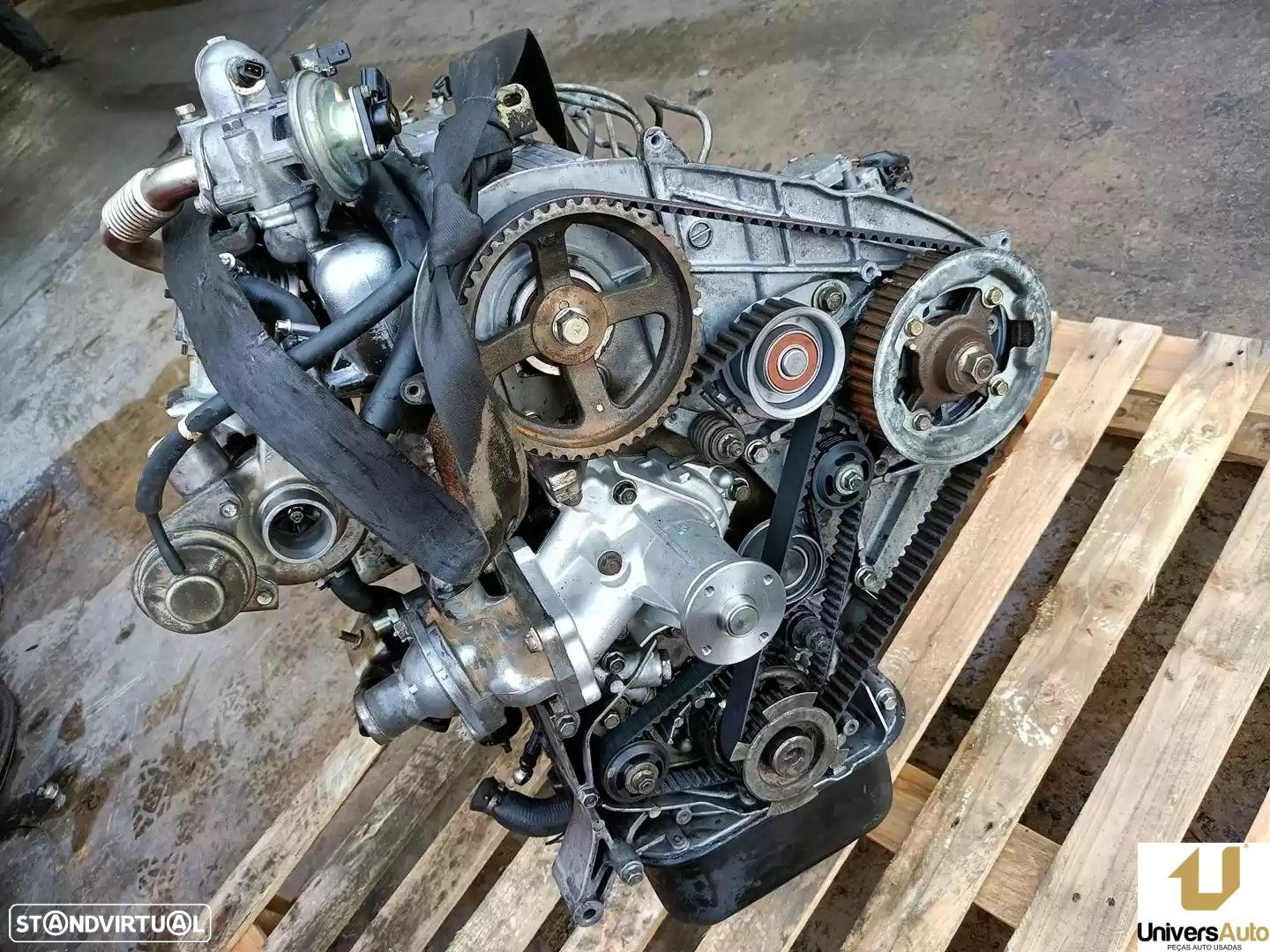 MOTOR COMPLETO MITSUBISHI L 200 1996 -4D56 - 3