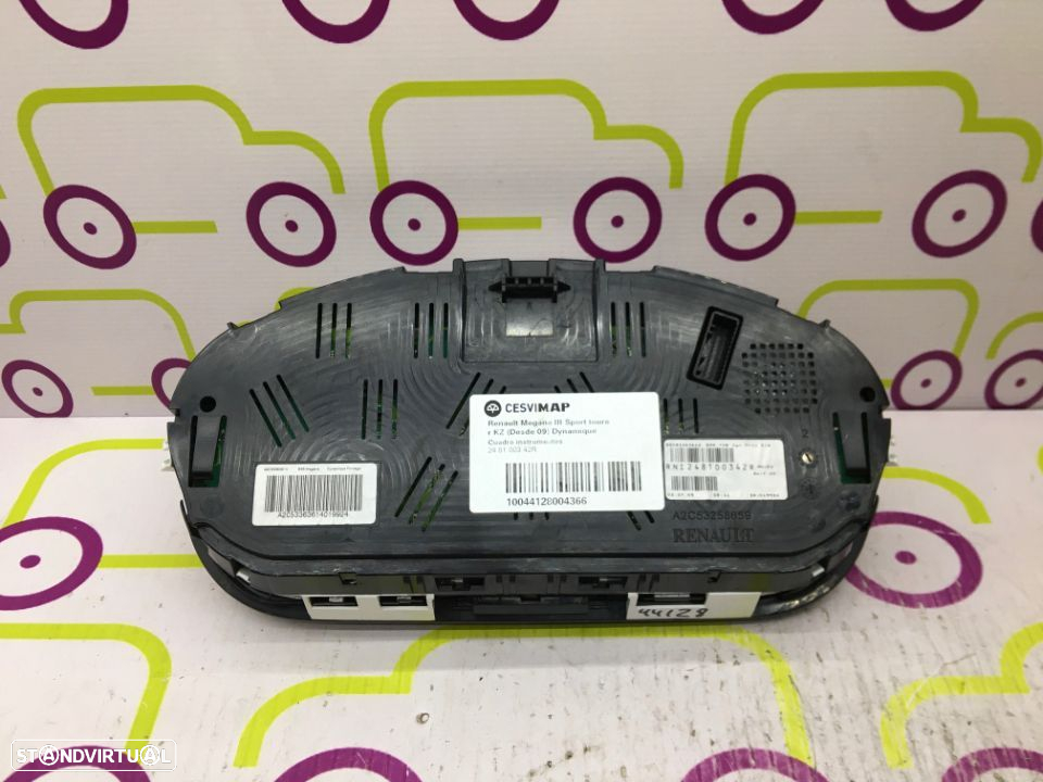 Quadrante Renault Megane III 1.5 dCi 105 Cv de 2010 - Ref: RNI248100342R - NO740023 - 2