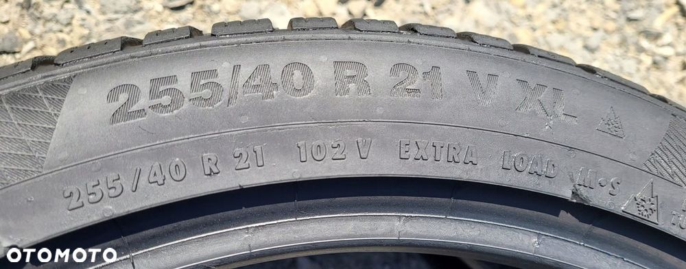 2x Continental WinterContact TS850P 255/40R21 102V XL Z710A - 7