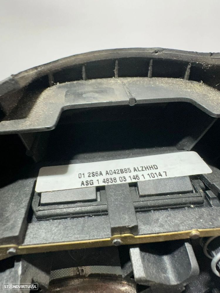 .Airbag Volante Guiador Original Ford Fiesta 5 MK5 2S6AA042B85ALZHHD 2002 - 2008 - 8