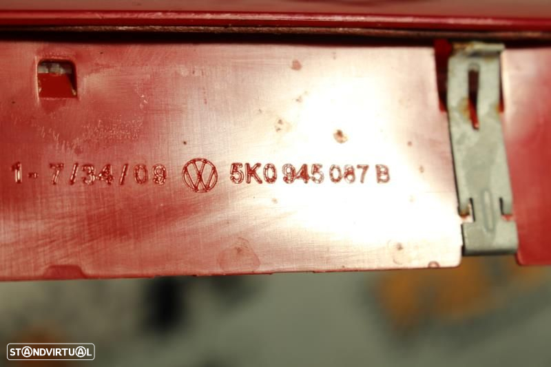 3º Stop Volkswagen Polo (6R1, 6C1)  5K0945087b / 5K0 945 087 B / Terce - 9