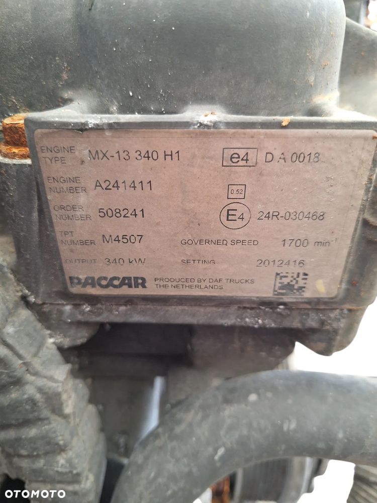 SILNIK DAF MX-13 340 H1 460KM XF 106 EURO 6 - 5