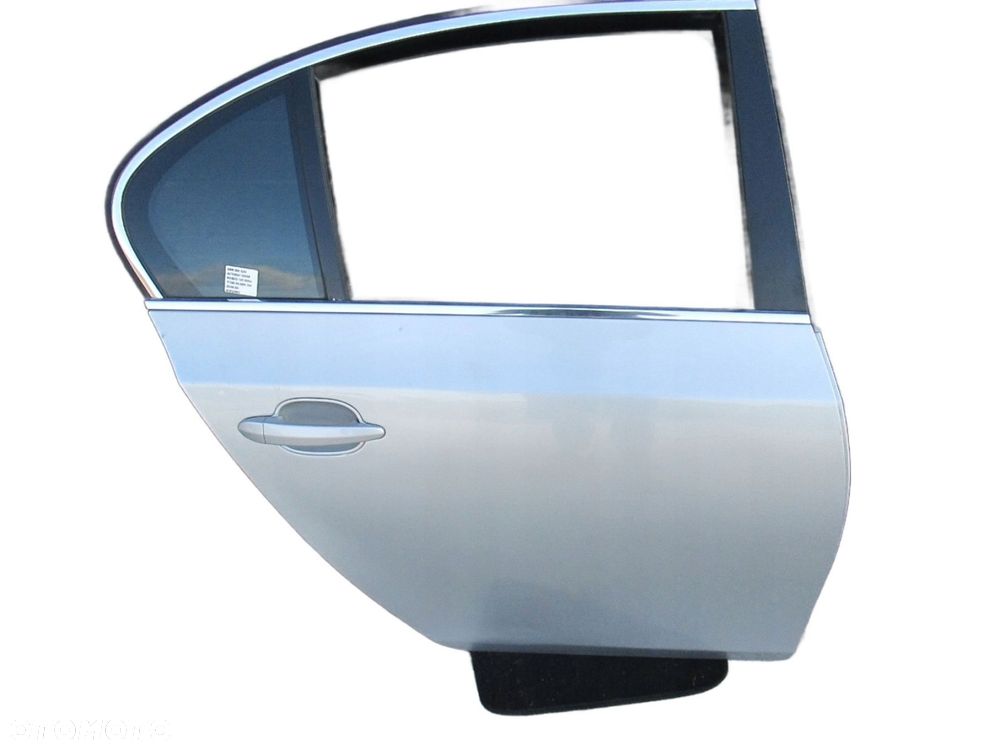 BMW E60 DRZWI PRAWE TYLNE PRAWY TYŁ TITANSILBER - 1