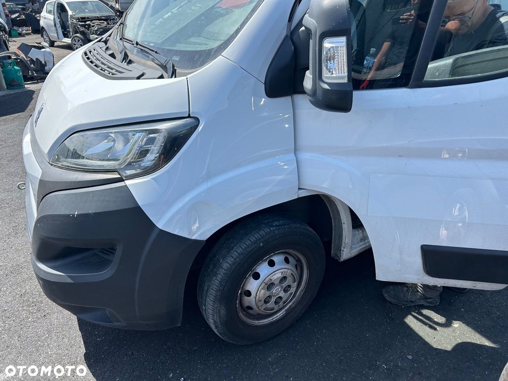 Peugeot Boxer II lift 2018- przód kompletny maska błotniki lampy zderzak pas przedni chłodnice belki wzmocnienie - 3