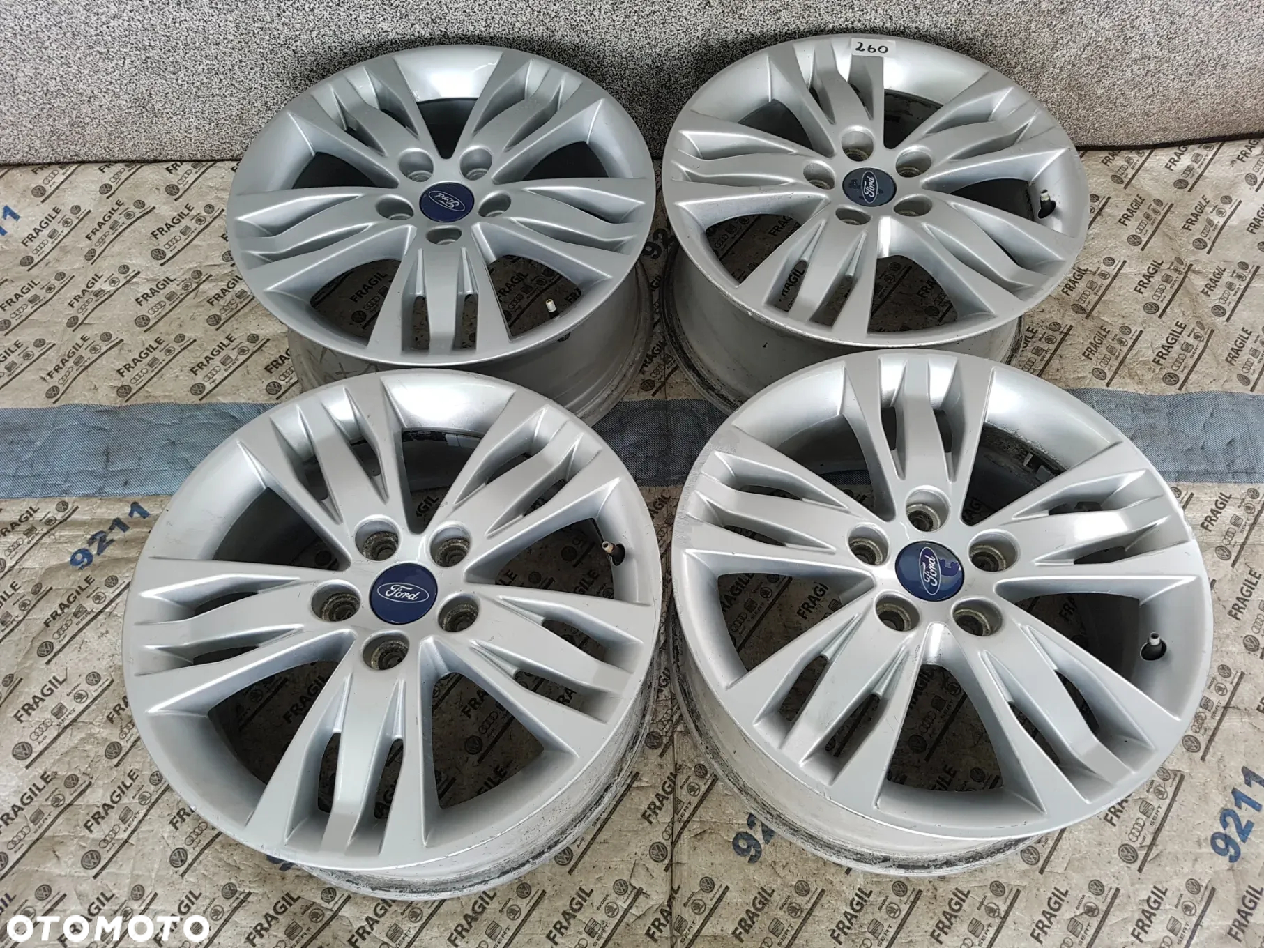 ALU FELGI FORD C-MAX KUGA  FOCUS MONDEO 7JX16  5X108 ET50 - 2