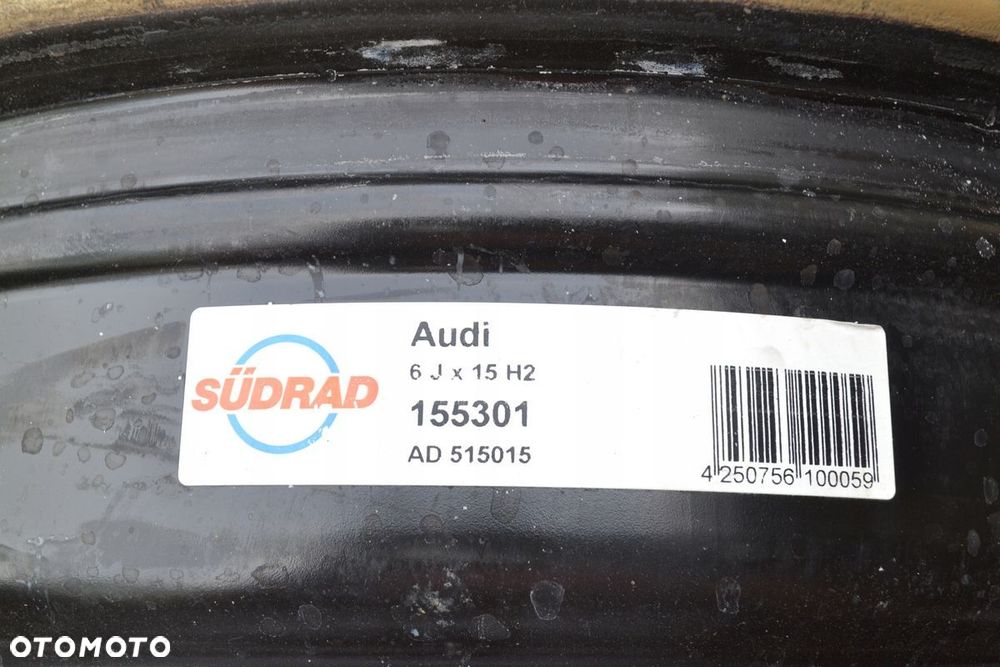 FELGI STALOWE AUDI VW SKODA SEAT 5x100 6J15 ET 29 x4szt F-504 - 6