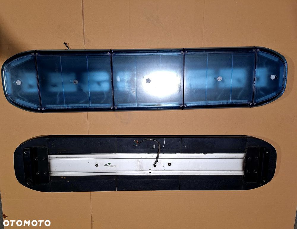 BELKA OSTRZEGAWCZA LED KOGUT NIEBIESKA, KARETKA, AMBULANS - 2