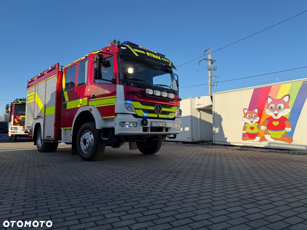 Mercedes-Benz Mercedes Atego GBA Wóz Strażacki 3t wody, Wysokie prześwity, Maszt oświetleniowy - 22