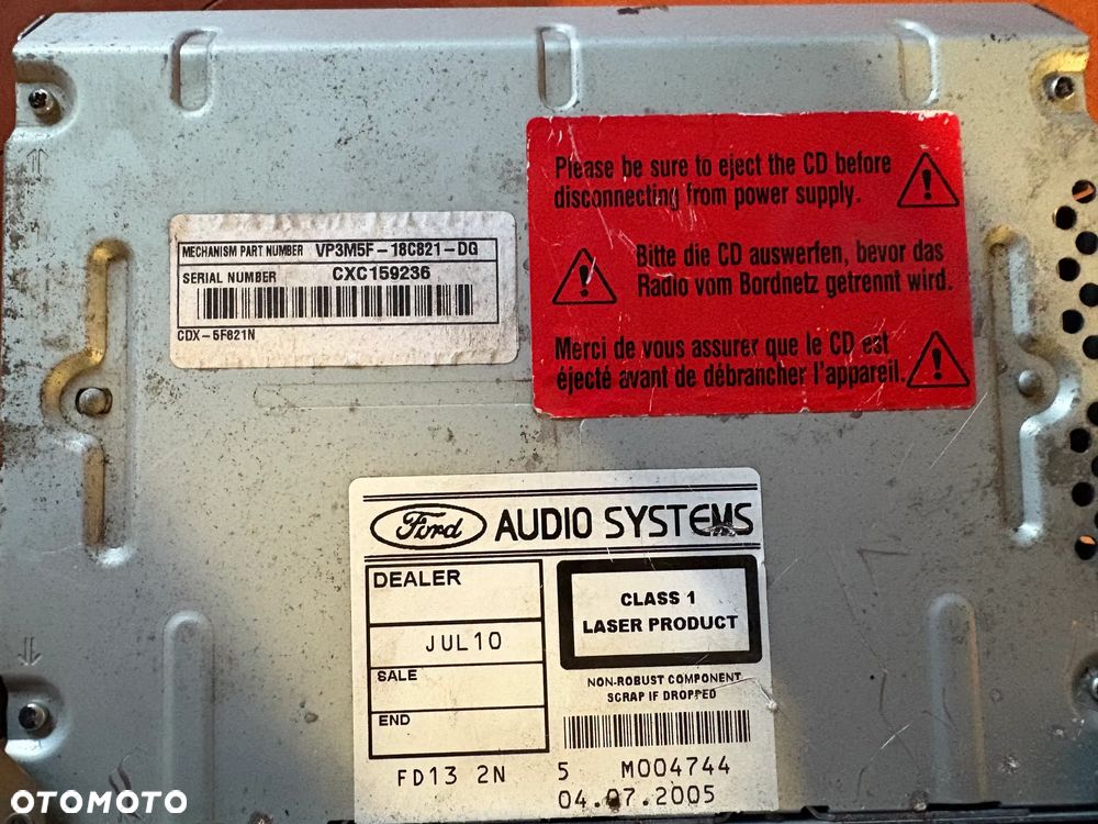 FORD MONDEO MK3 RADIO NAWIGACJA 5S7T-18B988-AC - 3