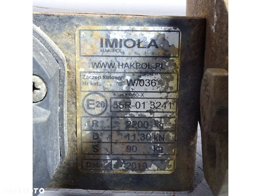 VW PASSAT B7 KOMBI HAK DO PRZYCZEP - 4