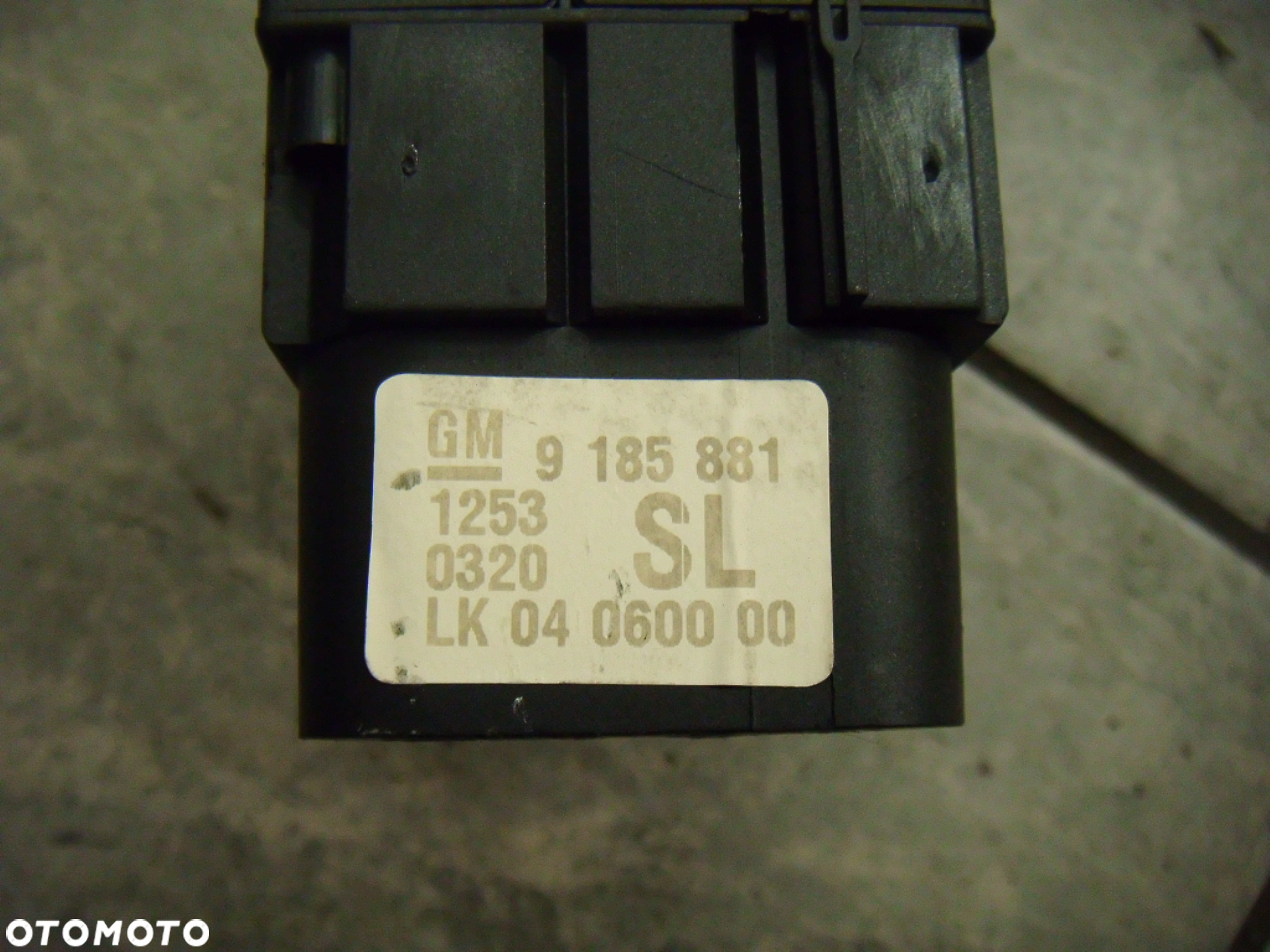 opel vectra c włącznik świateł  9185881 - 2