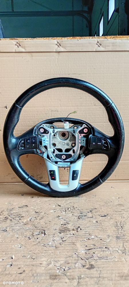 Kierownica oryginał multifunkcja skóra Kia Sportage III - 1