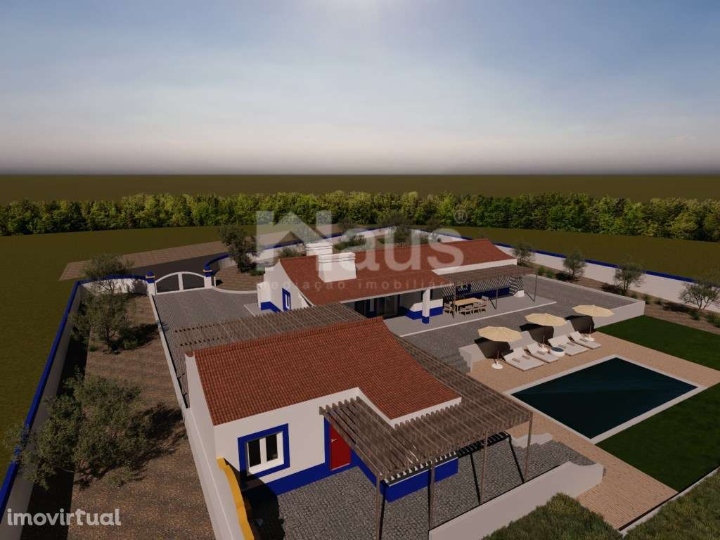 Quinta com área de 5250m2 com moradia térrea - Grande imagem: 2/31