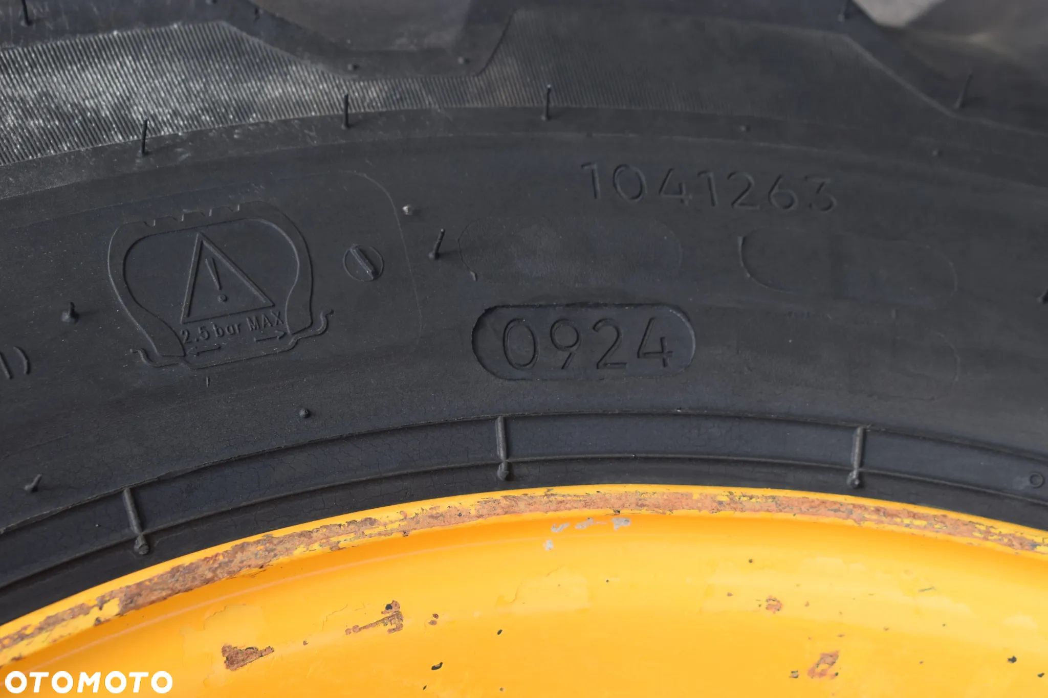 Koła R22.5 Nokian 600/50- 22.5 do koparki opony balony 24 płótna - 30