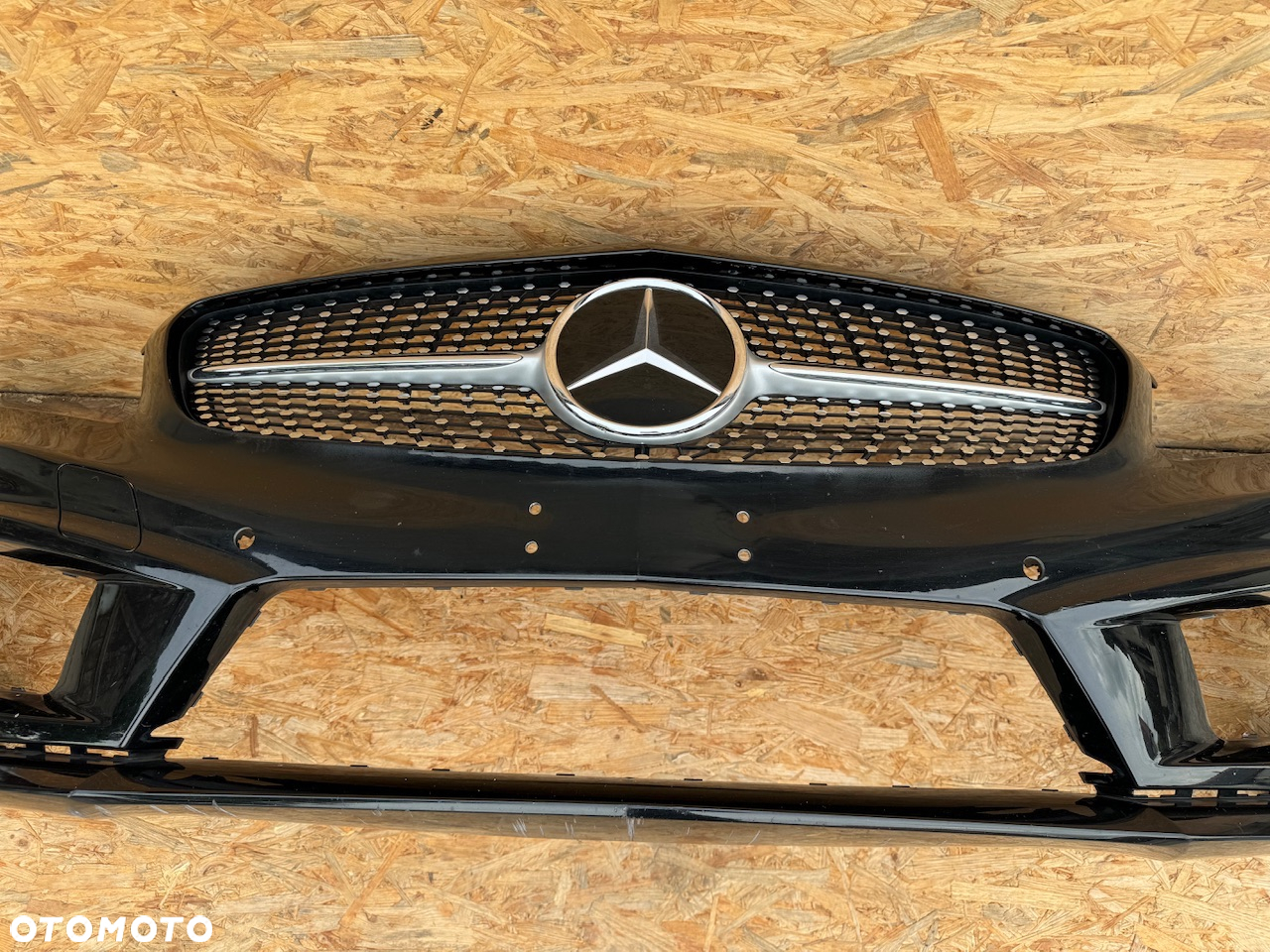 ZDERZAK PRZÓD PRZEDNI MERCEDES-BENZ A-KLASA W176 AMG 12-15 SPRYSKI 6PDC GRILL ATRAPA A1768851825 A1768881160 ORYGINAŁ - 4