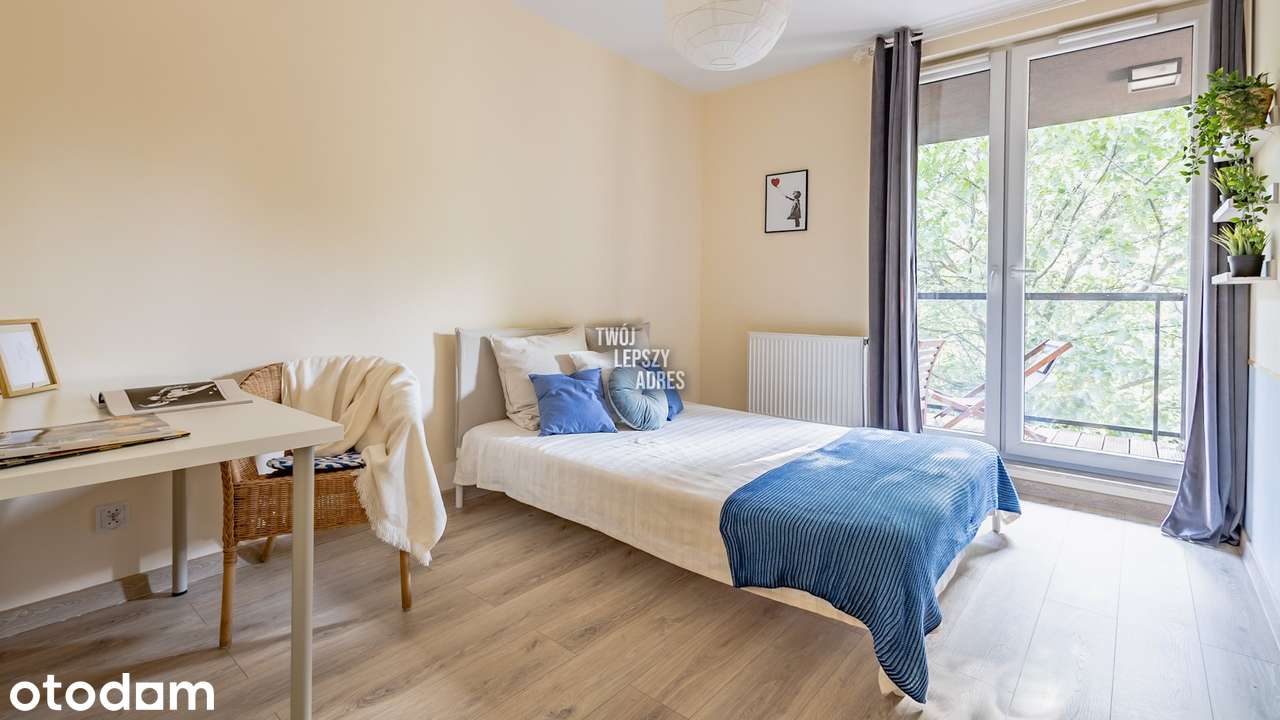 Taras 12,7 m2 ZE Ścianą Zieleni - Bagry Park