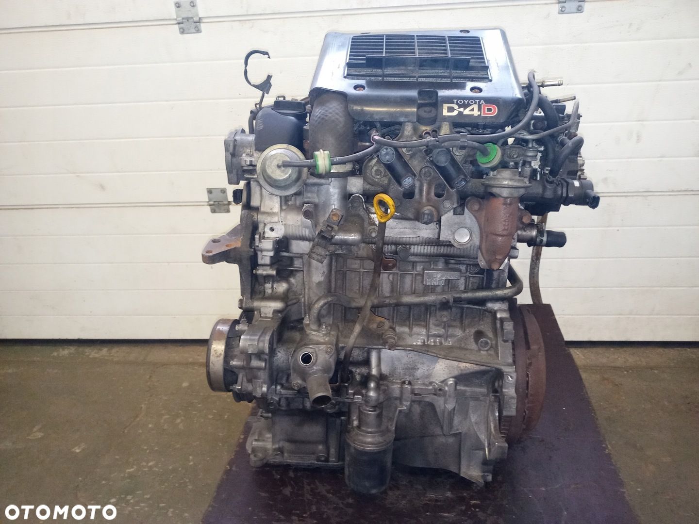 KOMPLETNY SILNIK NAPĘDOWY 1ND-P52 TOYOTA YARIS I 1.4D4D 75KM - 1