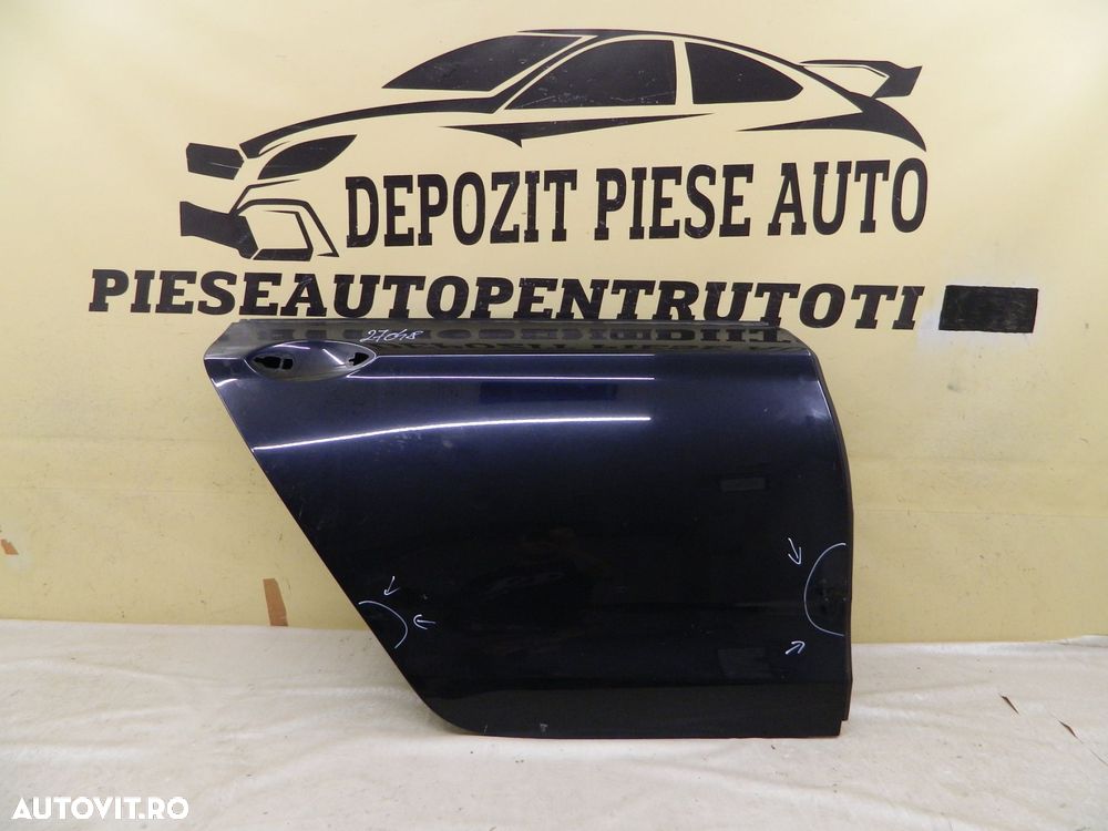 Usa dreapta spate BMW Seria 5 GT F07, 2009, 2010, 2011, 2012, 2013, 2014, 2015, 2016, usor atinsa. - 1