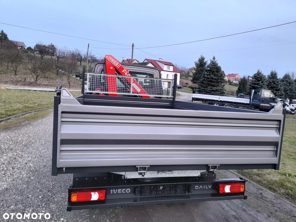 Iveco 50c16 50c18 dmc 3,5t silnik 3.0 HDS dzwig żuraw FASSI f40 WYWROTKA kiper skrzynia - NOWY- Polski salon - 10