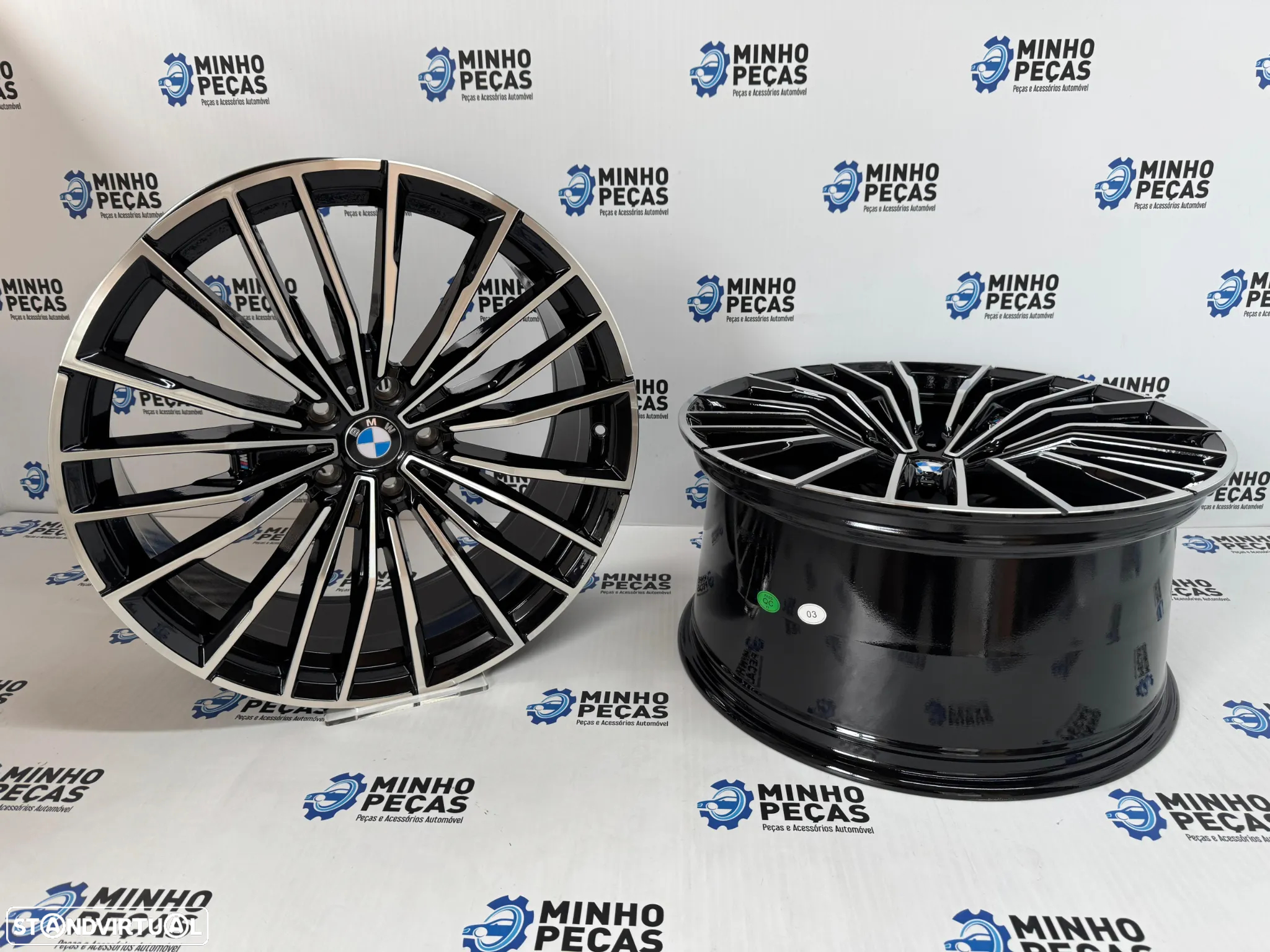 Jantes BMW 729M em 20 Preto Polido - 4