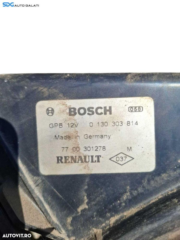 Electroventilator Ventilator Renault Kangoo 1.9 DCI 1997 - 2008 Cod 7700301278 0130303814 [LC1364] - 3