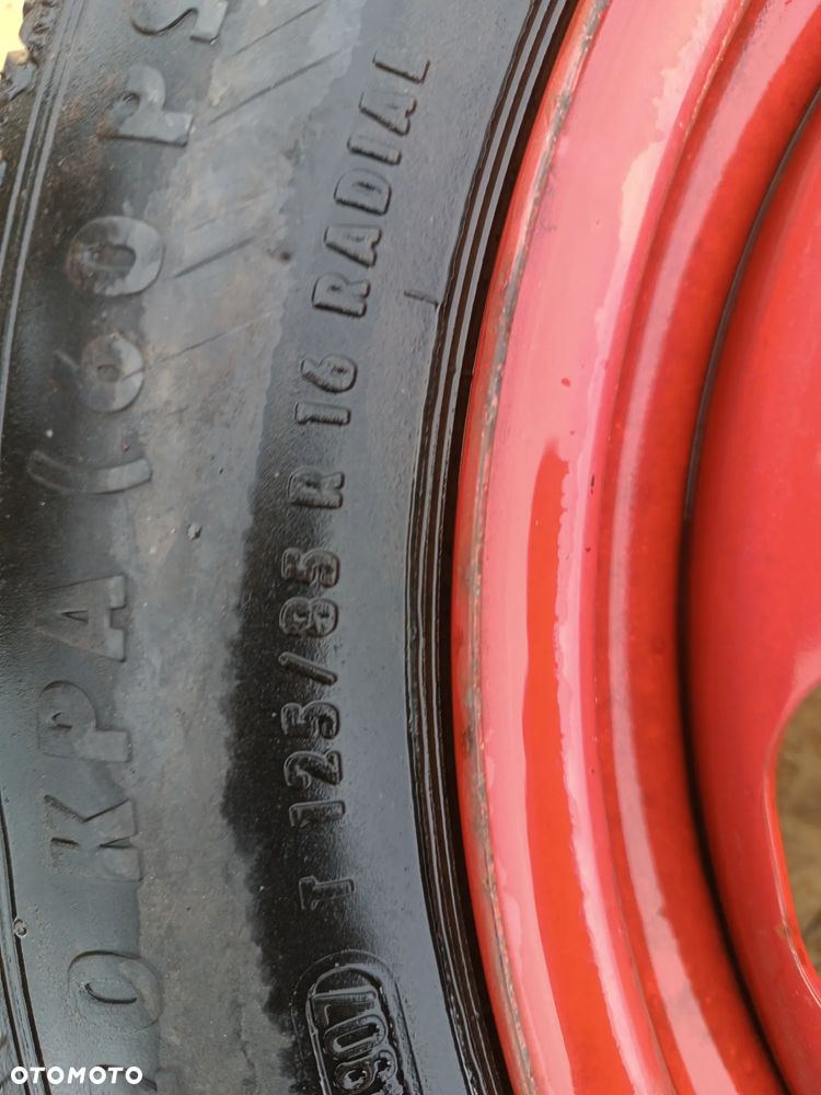 KOŁO DOJAZDOWE ZAPASOWE PEUGEOT 308 CITROEN 16 CALI 4X108 - 3