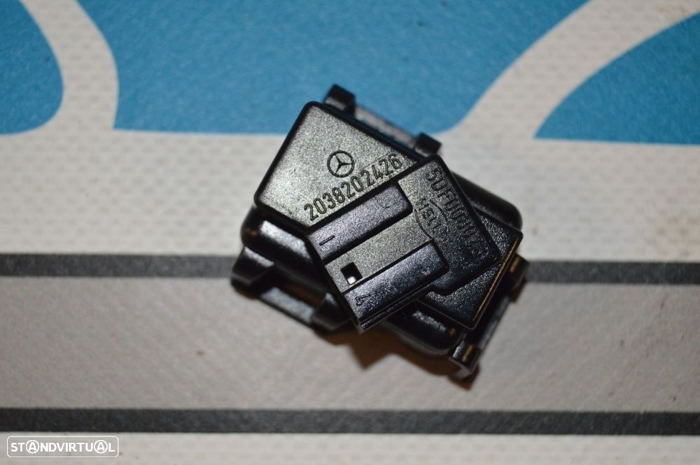 SENSOR LUZ LUZES LUMINOSIDADE UNIDADE CONTROL HELLA 2038202426 MERCEDES BENZ CLASS C W203 - 1