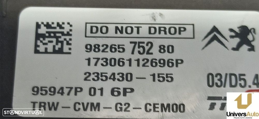 CÂMERA DE VISTA FRONTAL CITROEN C3 FEEL - 6