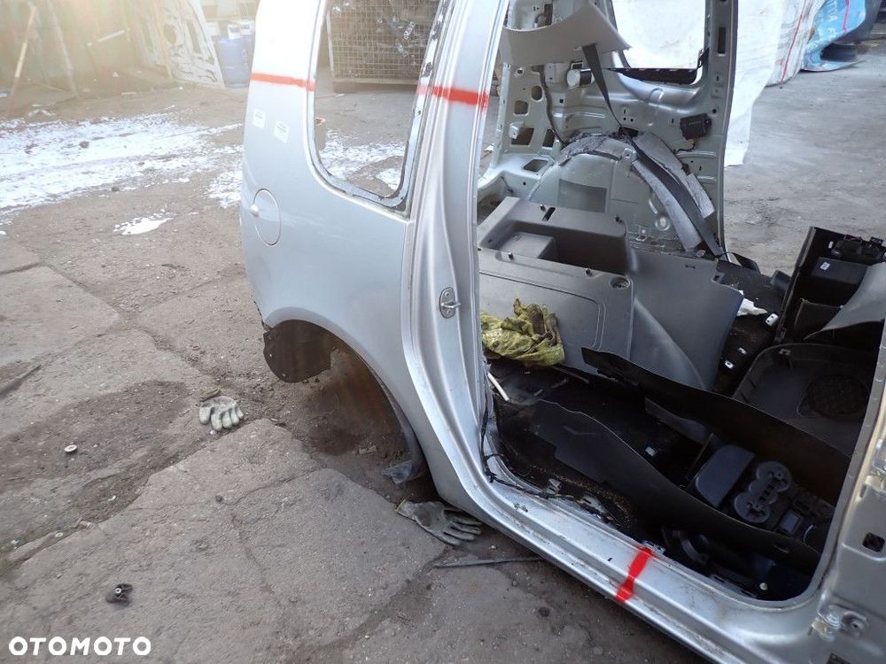SKODA ROOMSTER PRAKTIK 06-14 BŁOTNIK TYŁ PRAWY ĆWIARTKA LA7W - 3
