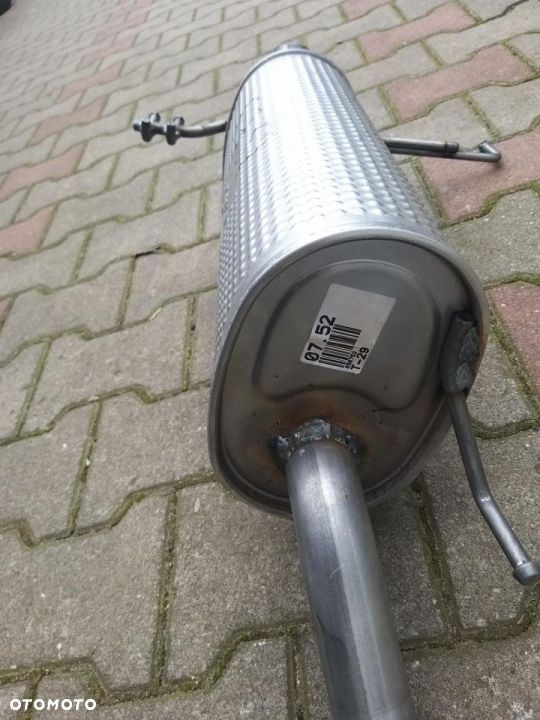 TŁUMIK  końcowy FIAT DOBLO 1.4 2010-2015 51857913 1368ccm, 70kw1.4i 16V - 2