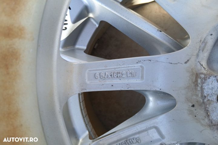 Janta aliaj 16 65JX16H2 KBA51615 65JX16H2 KBA51615 Volkswagen VW Pass - 3