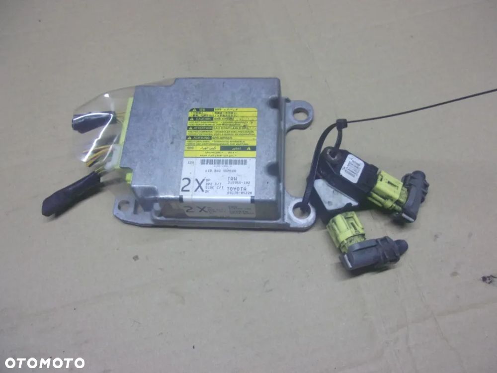 AVENSIS T25 PODUSZKI AIRBAG DESKA KONSOLA KOKPIT - 7