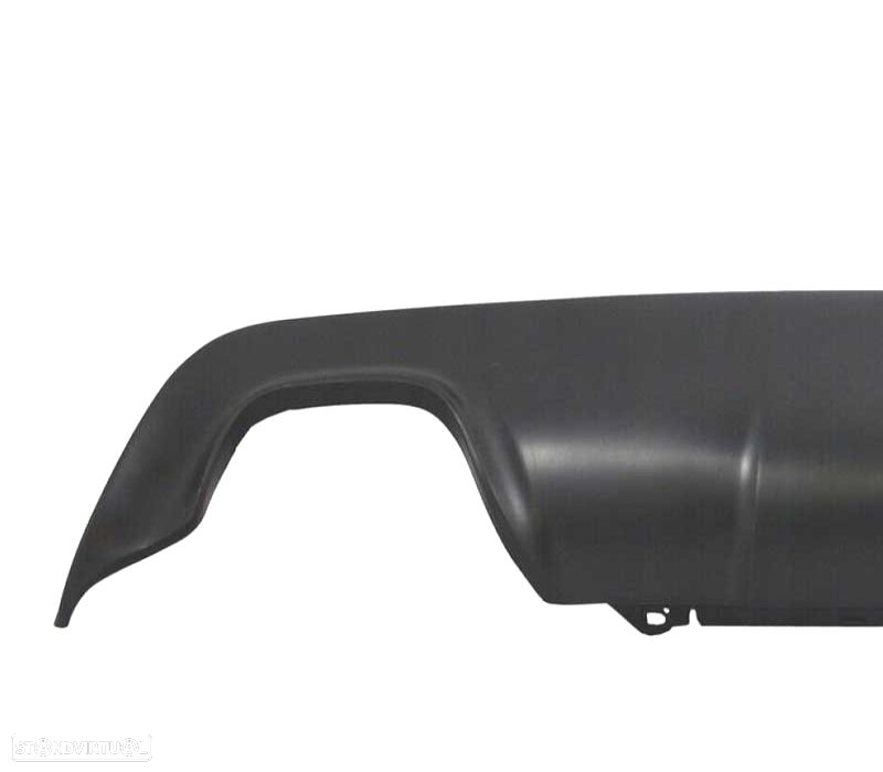 DIFUSOR BMW E60 03-10 PRETO DUPLO LOOK M - 2