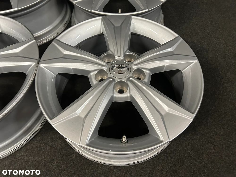 Alufelgi Toyota Avensis III, CH-R, Rav 4, Corolla 17 cali 5x114,3 4szt. Ładne! z czujnikami! - 8