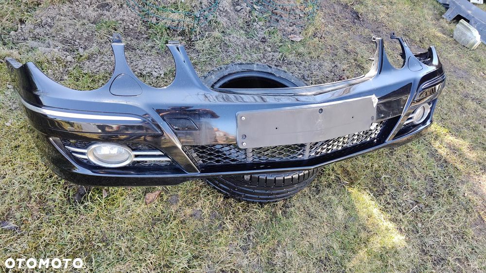 MERCEDES W211 LIFT ZDERZAK PRZEDNI Przód Xenon Avantgarde 197 W Kolor - 10