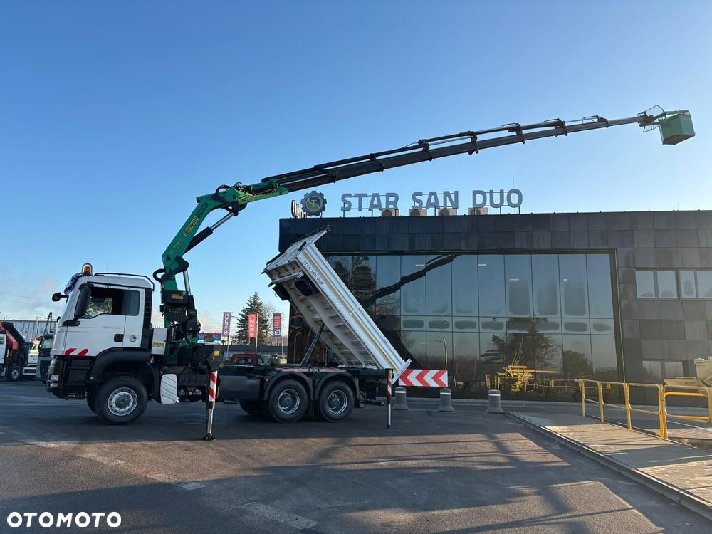 MAN TGS 26.440 6x6 PALFINGER PK 36002 HDS Żuraw Kosz Wywrotka - 7