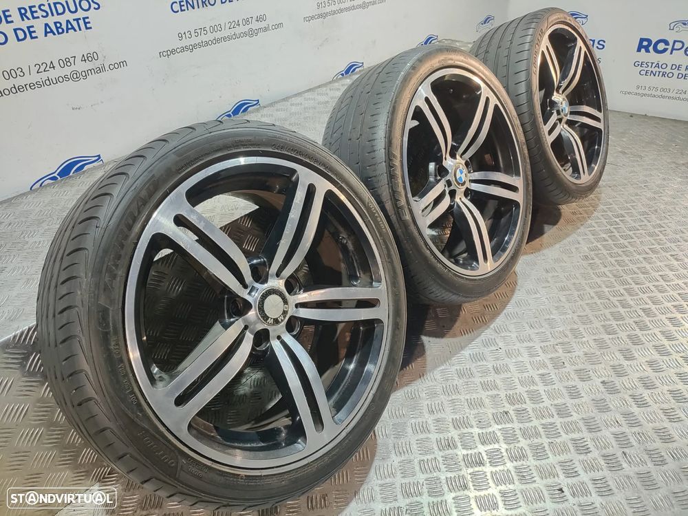 Conjunto de 3 jantes 19 M6 Não originais BMW Serie 6 E63 E64 5x120 8,5J ET12 9,5J ET17 - 2