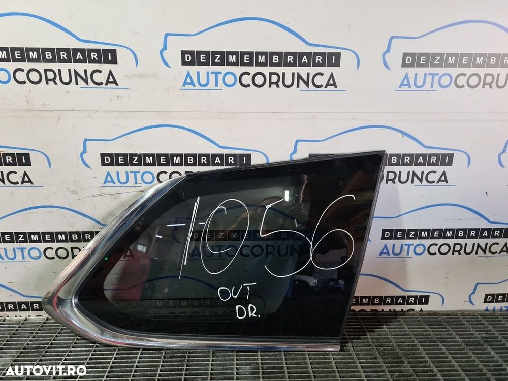 Geam fix caroserie dreapta Mitsubishi Outlander III Facelift 2015 - 2018 SUV 4 Usi (1056) - 1