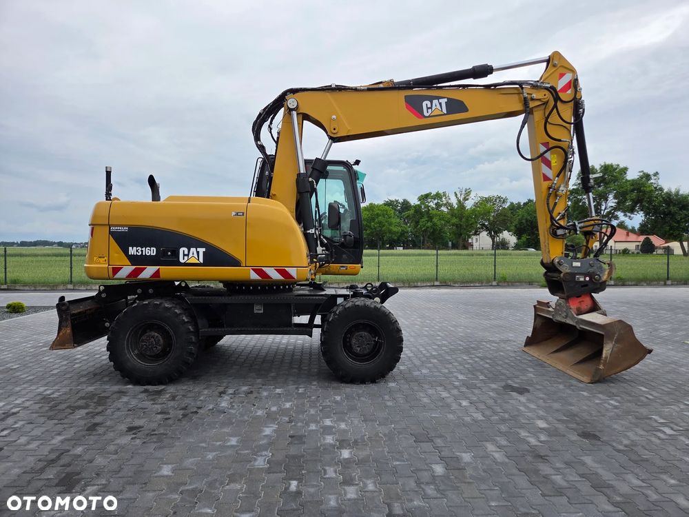 Caterpillar M316D / z Niemiec / Tylko 7500 mth / Bez DPF i AD Blue / - 5
