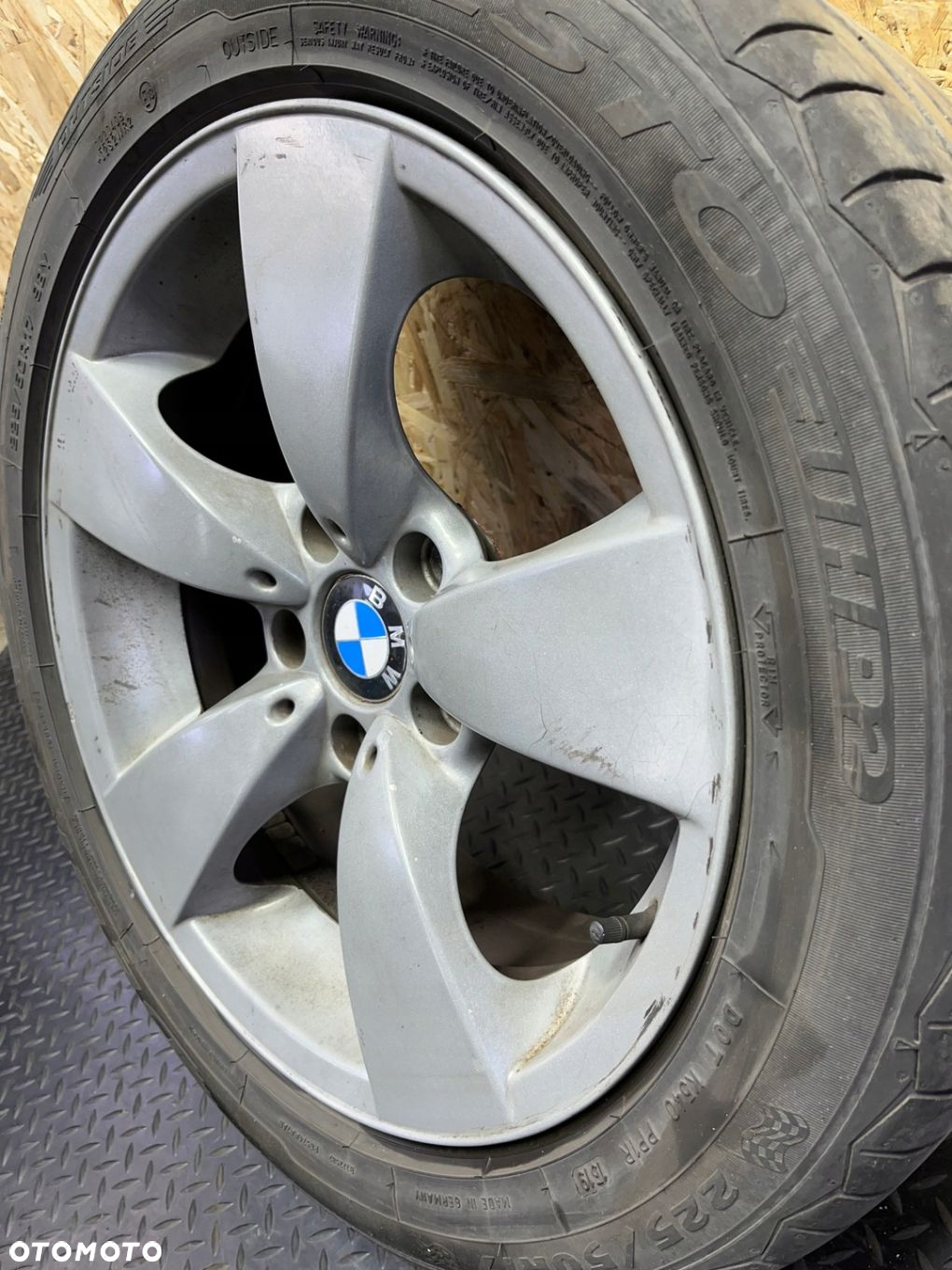 FELGI ALUMINIOWE 4X BMW OE 7.5x17 5x120 ET20 STYLING 138 OE 6762001 - 13