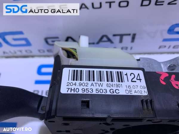 Ansamblu Maneta Manete Semnalizare Stergatoare Seat Ibiza 2008 - 2012 Cod 7H0953503GC [D0490] - 5