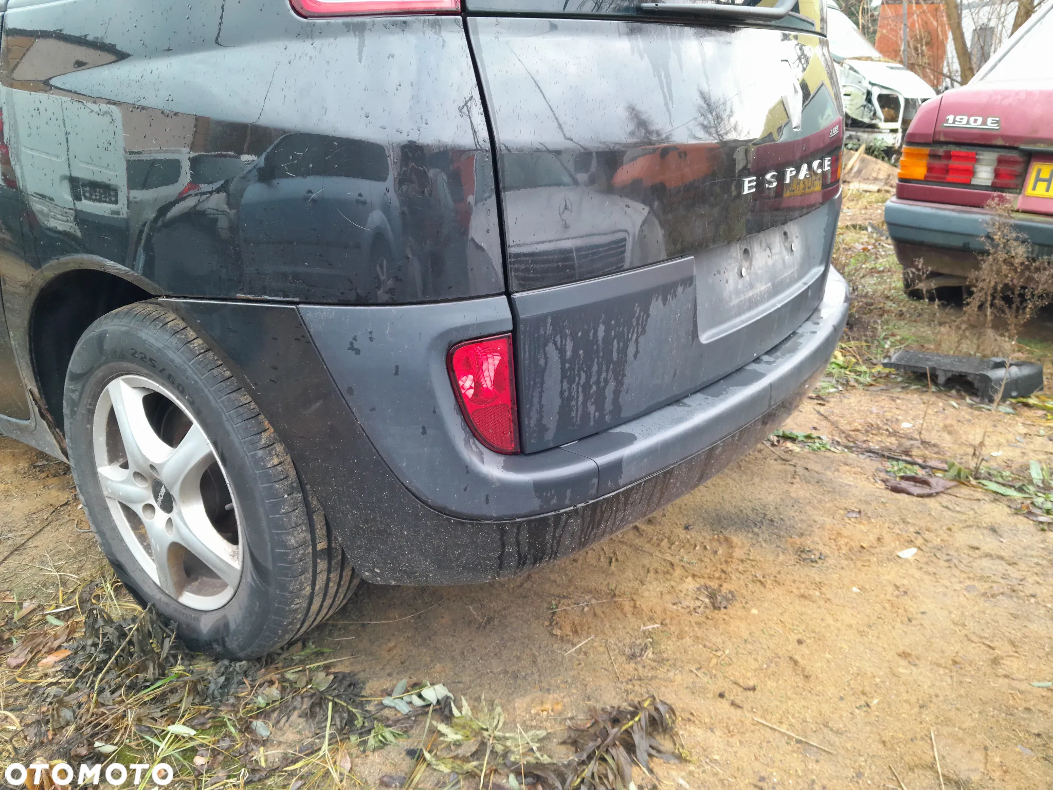 Zderzak tylny RENAULT Espace IV 03-06r. NV676 - 4