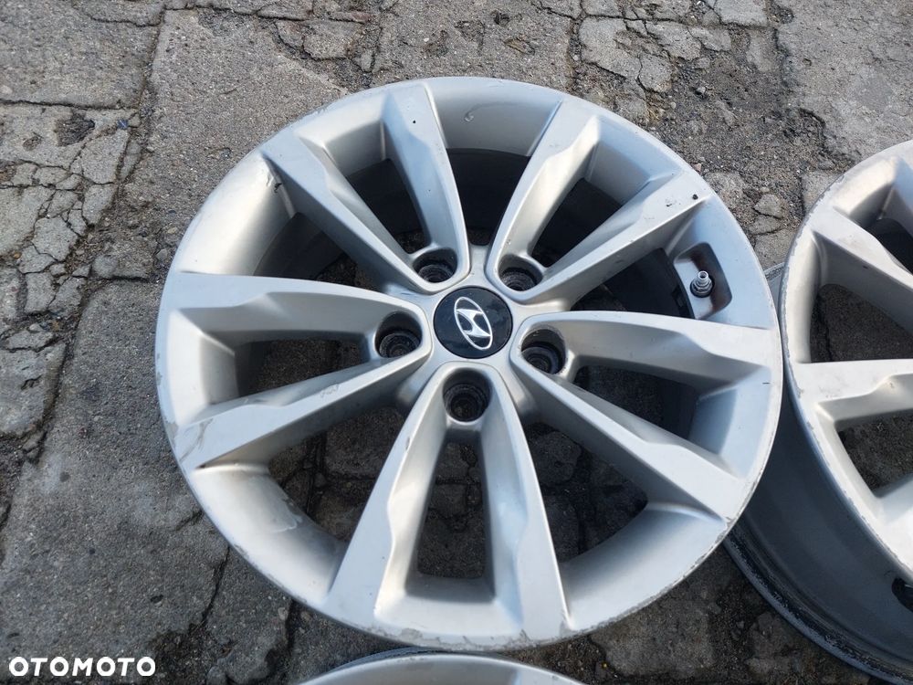 HYUNDAI I40 FELGI ALUMINIOWE R16 7J ET40 5X114.3 ORYGINAŁ PROSTE! - 2