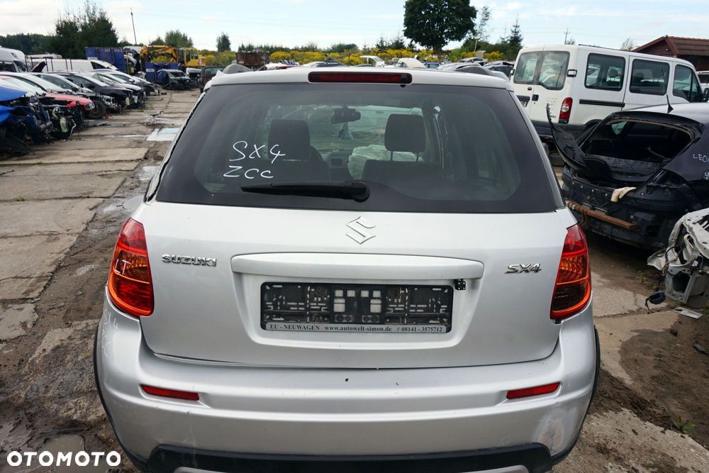 KLAPA BAGAŻNIKA TYLNA SX4 LIFT HB ZCC  SREBRNY SUZUKI 2010-2014 - 1