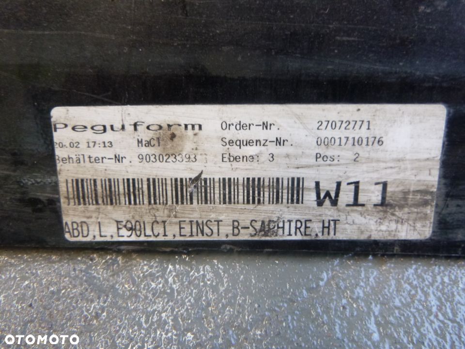 BMW E90 E91 NAKŁADKA LISTWA PROGOWA  LEWA PRAWA - 3