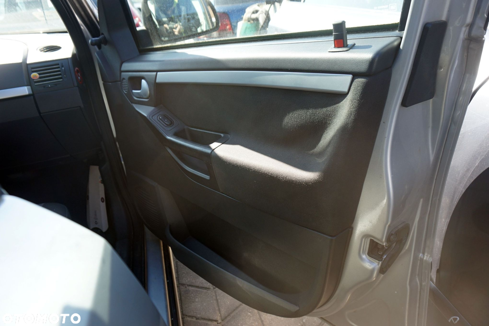 DRZWI PRZEDNIE PRAWE MERIVA A Z157  SREBRNY OPEL 2003-2005 - 9