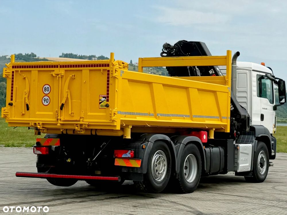 MAN TGS 26.400 *WYWROTKA 4,75m *HIAB X - HIDUO 188 E-3/PILOT *6x4 *STAN BDB - 8