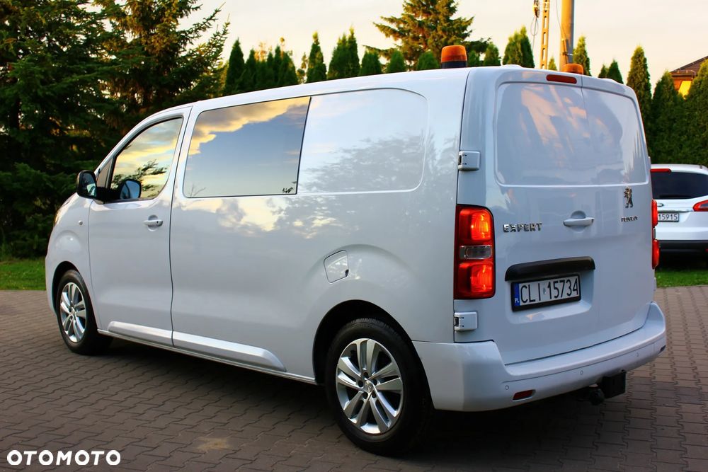 Peugeot EXPERT 2.0 177KM AUTOMAT BRYGADÓWKA 6 OSOBOWY NAVIGACJA KAMERA COFANIA ŁADNE AUTO - 18