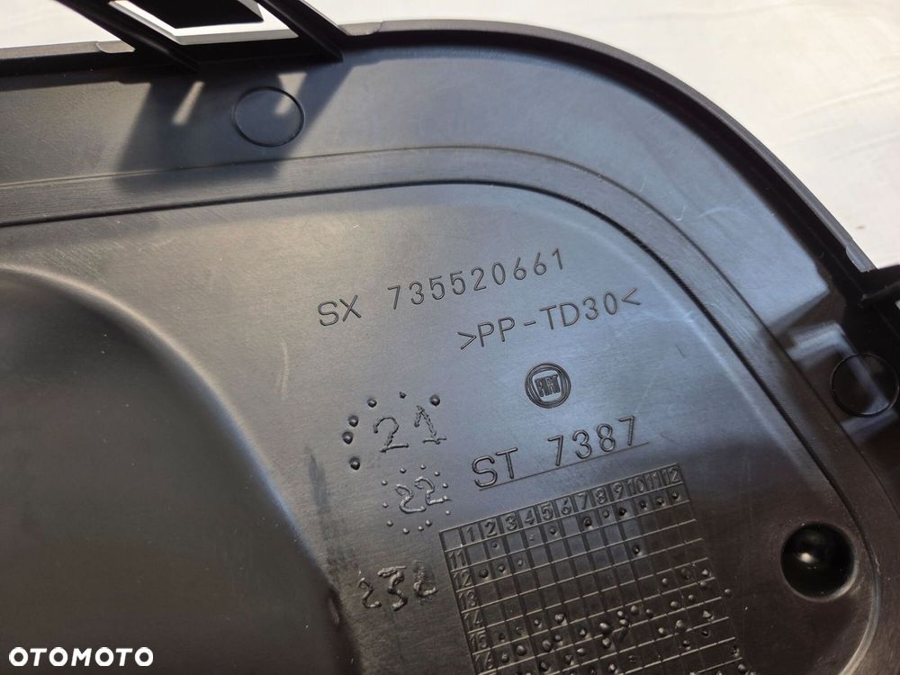 Kratka Lewa Zderzaka Przód Fiat Panda III 735520661 NOWY ORYGINAŁ - 6